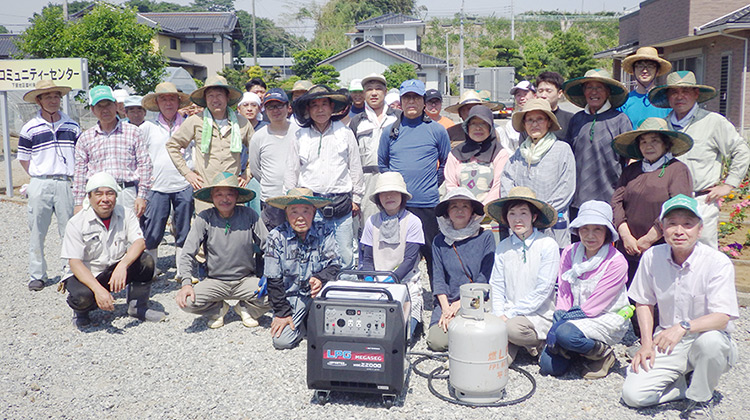 非常時の電源確保の写真